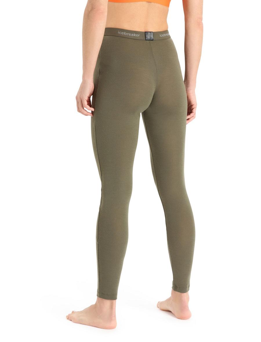 Loden Icebreaker Merino 175 Everyday Thermal Leggings Women's One Piece & Sets | AU 1776ILHS